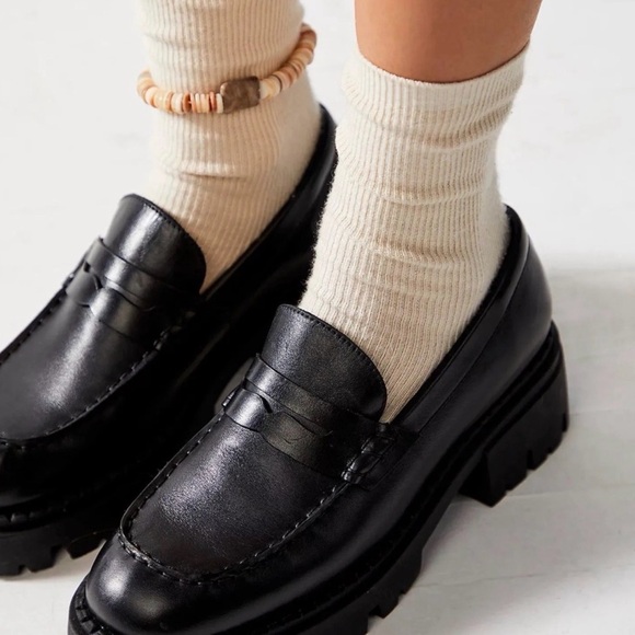 Free People Shoes - NEW Free People Lyra Lug Sole Loafer- Women's Classic Slip-On
